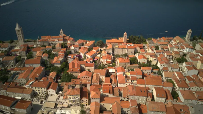 Coast of the island of Rab