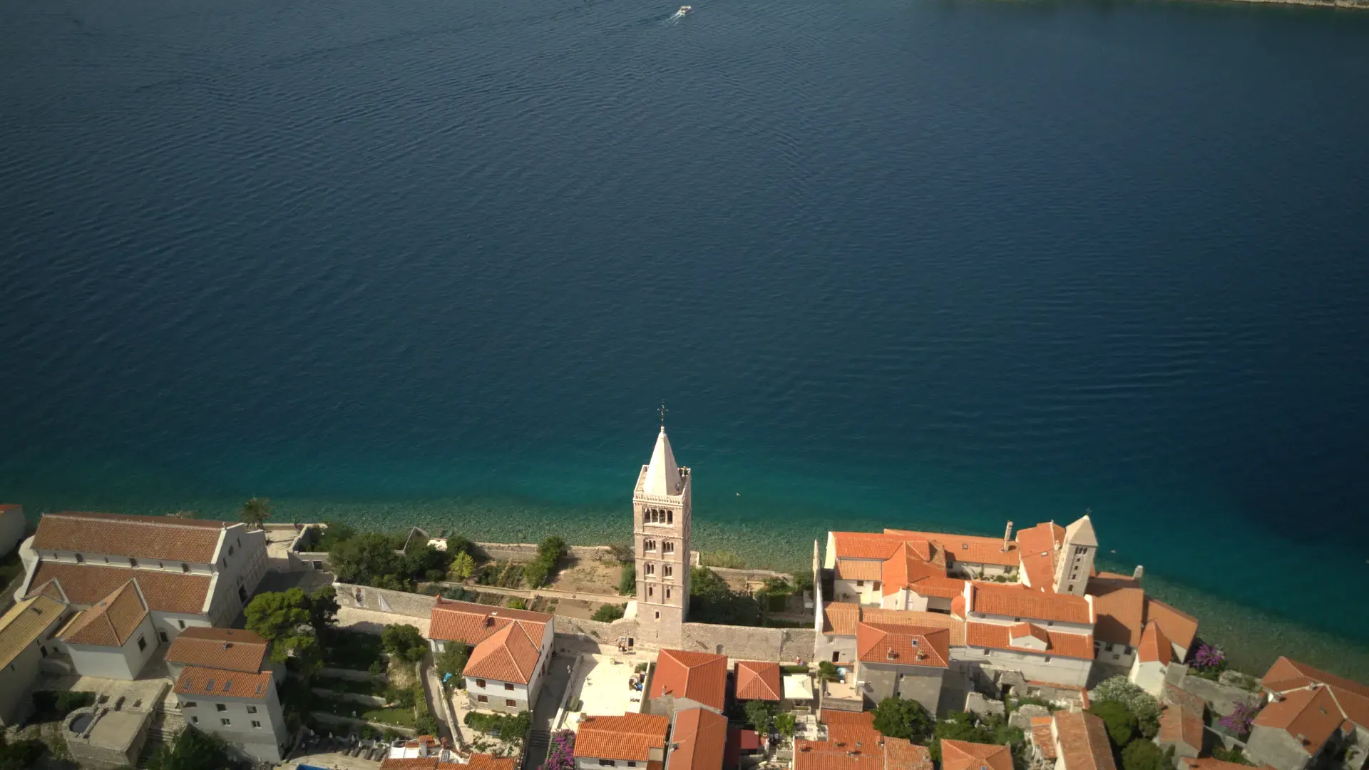Coast of the island of Rab